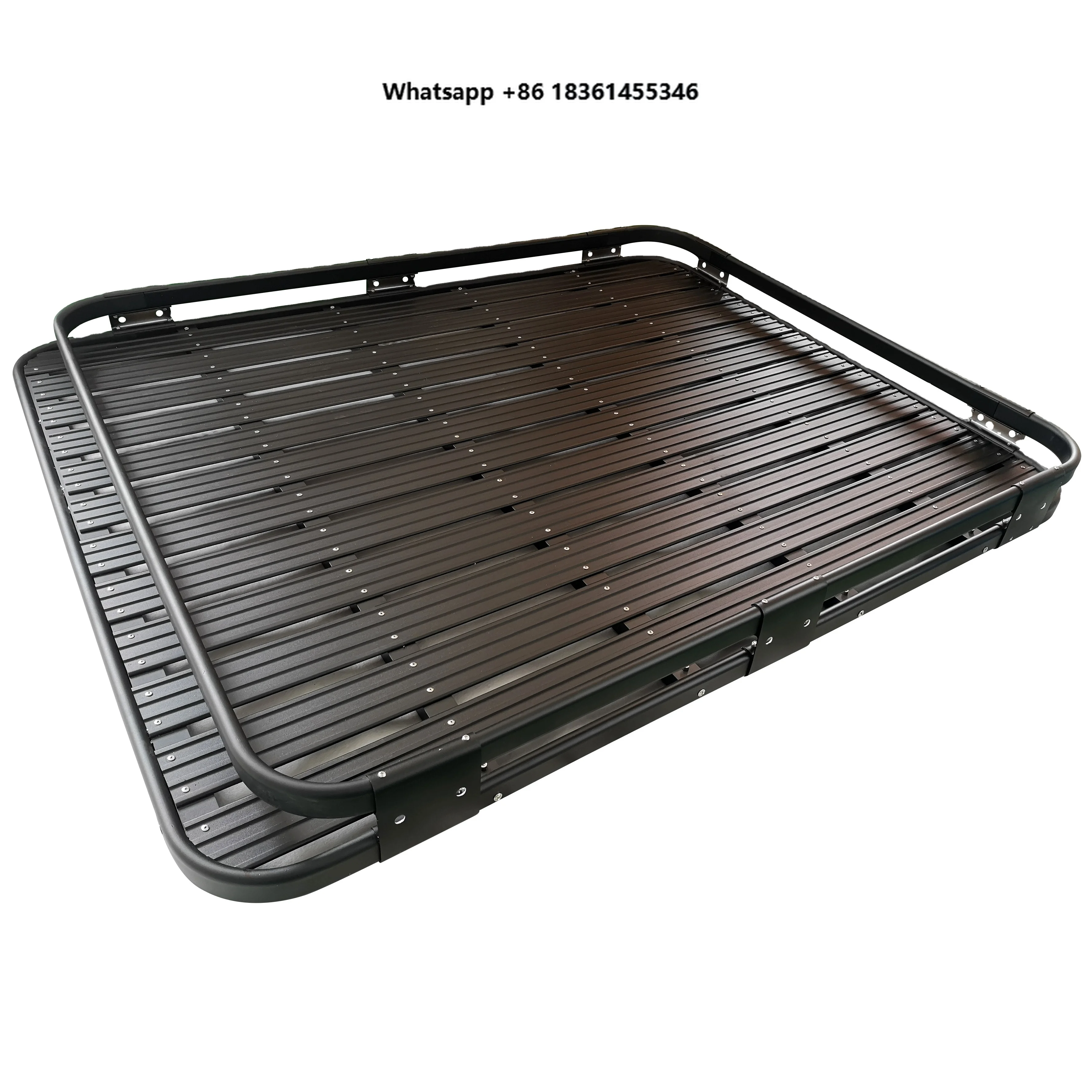 For Wrangler JK/JLYH-F-006-C High Quality Aluminum Alloy Roof Rack Luggage Rack Roof Basket with Special Bracket