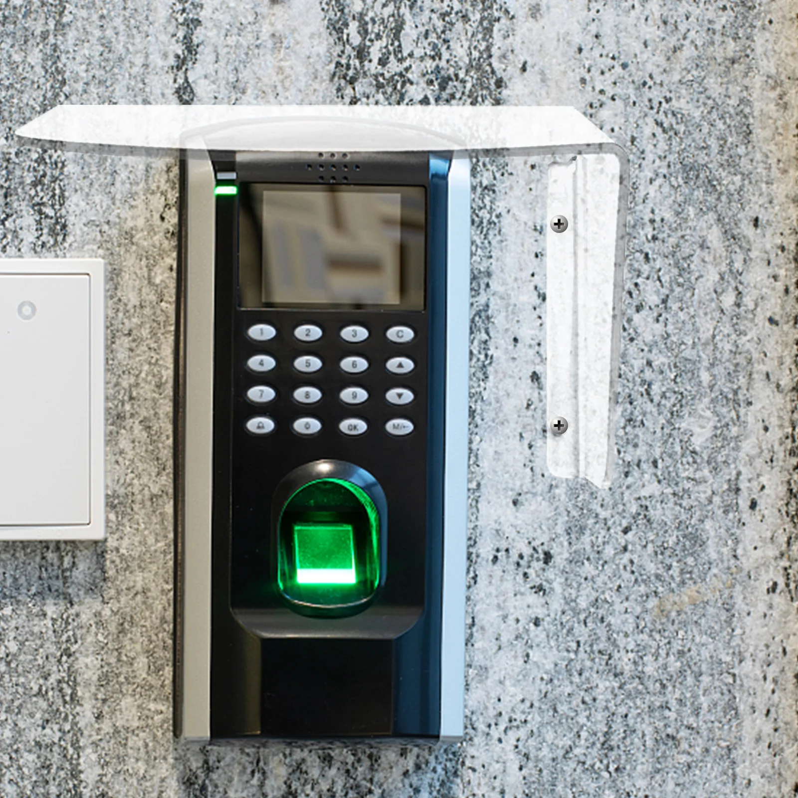 Rental Waterproof Cover by Bell Home Doorbell Protector for Acrylic Outdoor Rain Protection Shell