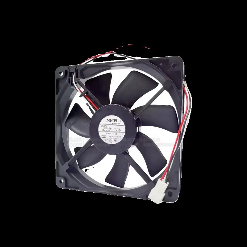 

NMB 11925SA-24M-EL Fan for Industrial Variable Frequency Drive Cooling 24V 0.12A 12025 Three Wire High End