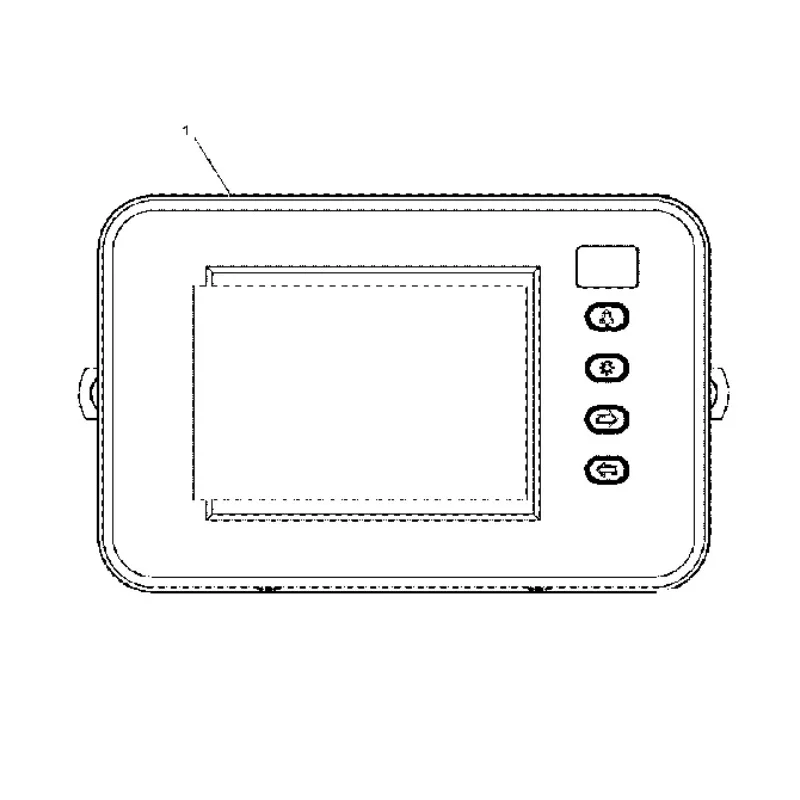 

20263077541 LCD Display Monitor Electronic Control Module 307-7541 Excavator Monitor for 3408B 3516B 3508 3516 3512 3412 Engine