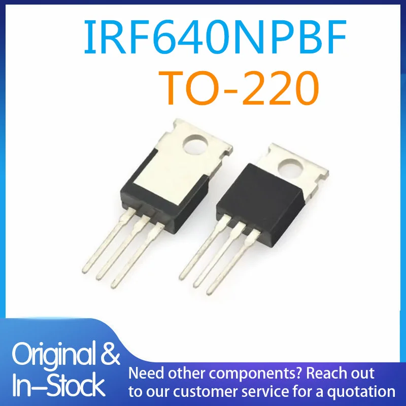 (10piece)100% New IRF640N IRF640NPBF TO-220 Chipset