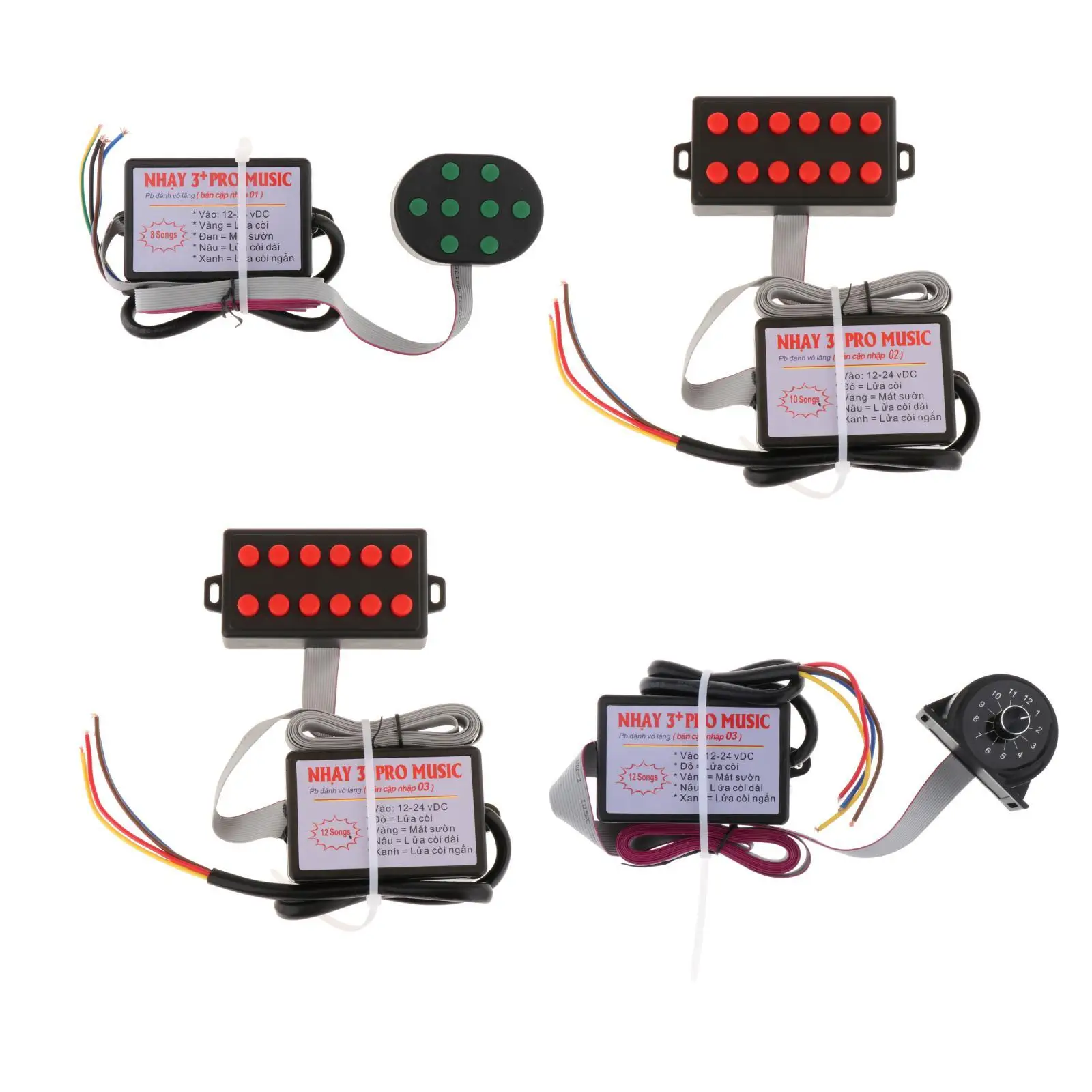 

Автомобильный звуковой контроллер премиум-класса прочный 12-24 в простой в установке звуковой блок управления для лодки автомобиля морского грузовика экстренных транспортных средств