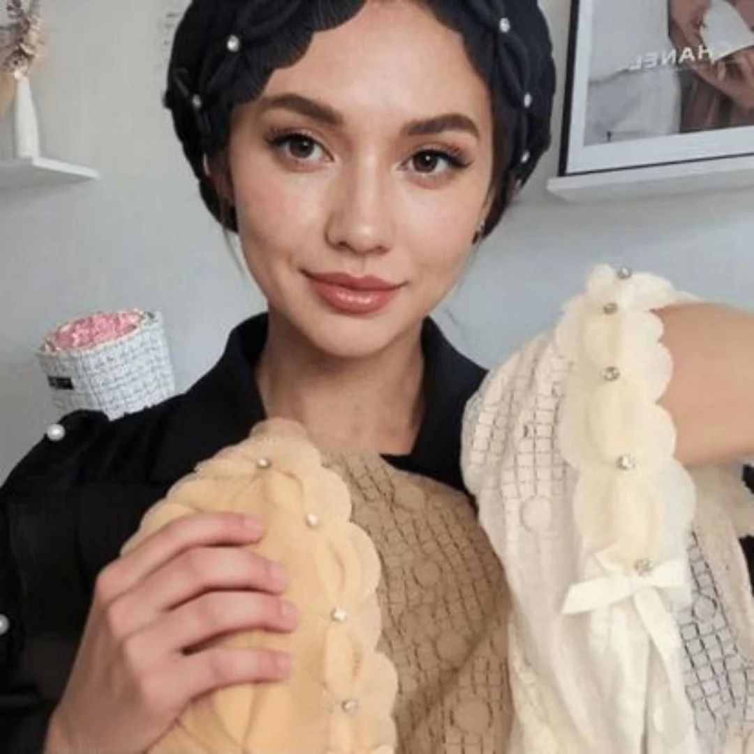 Damska czapka turbanowa z dżetami, muzułmańska chusta na włosy, hidżab, apaszka na głowę, bandanka, czapka beanie