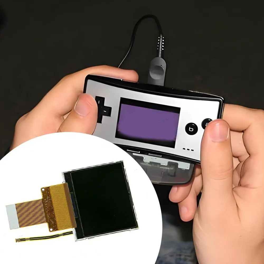 Universal IPS Screen Repairing Replacement Part Console Screen Game Console Screen Display for GBM/Gameboy Micro