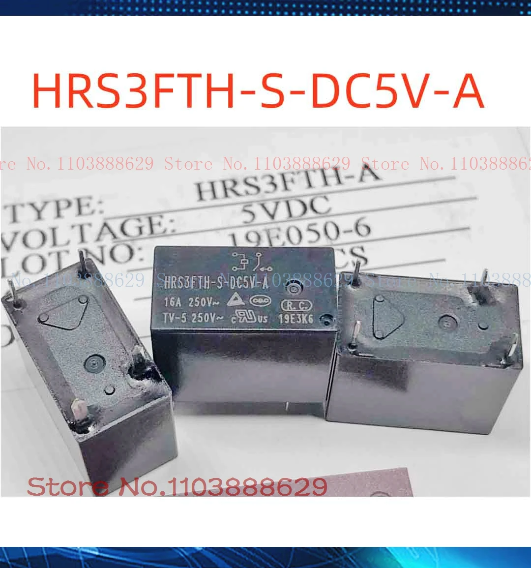 HRS3FTH-S-DC5V-A 32F-1A-M-16A