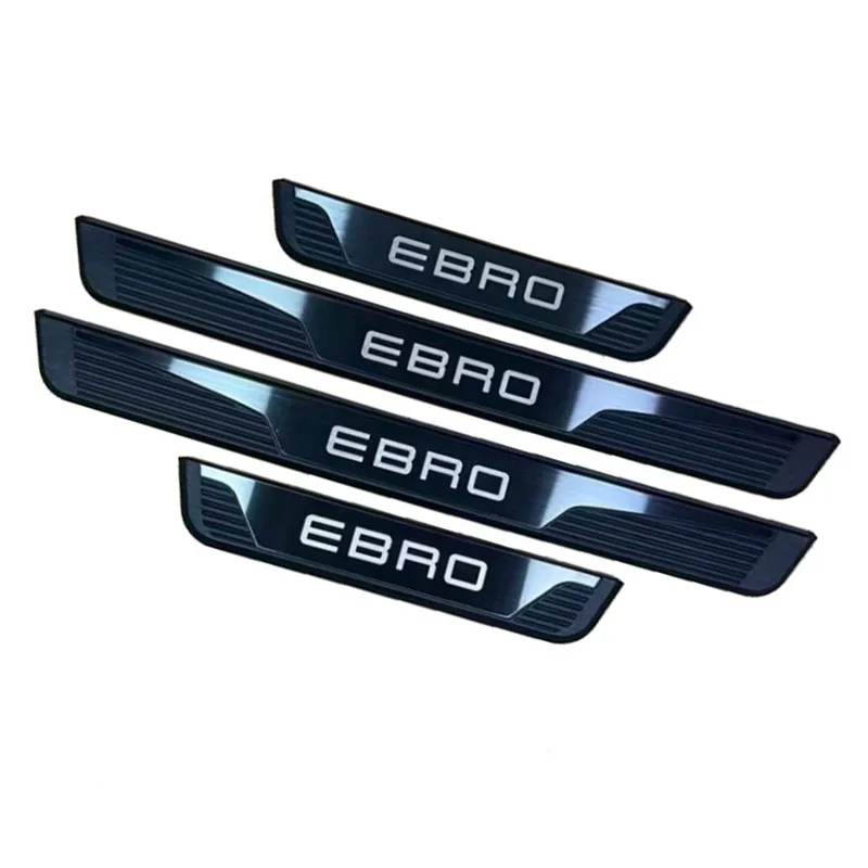 

Для EBRO S900 PHEV 2025 2026: Защитные накладки на пороги из нержавеющей стали и пластика, накладки на педали, накладки на пороги-ступеньки, аксессуары для стайлинга автомобиля