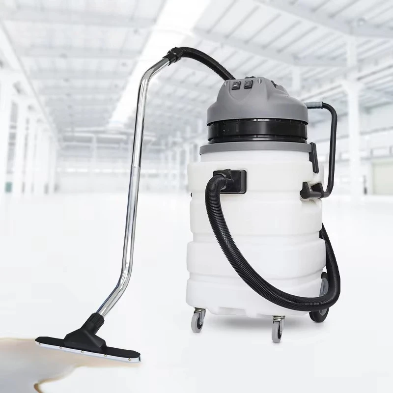 

Professional Cleaning Machinery 2000W Outdoor Deep Cleaning Manual Wet and Dry Vacuum Cleaner Concrete Floor