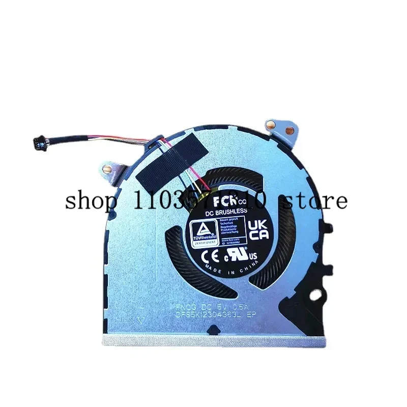 suit  For ASUS Zenbook 14X UX5401 UM5401FNQG DC 5V 0.5A DFS5K 12304363 L EP  CPU fan cooling Fan JM