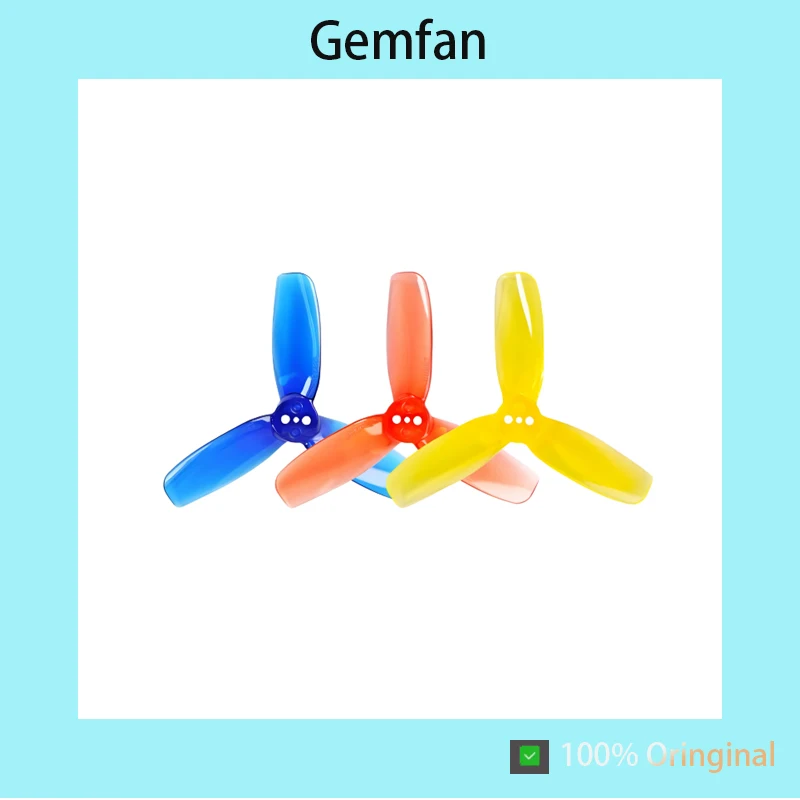Gemfan DYH2828 3-Blade Propeller, Designed for 200mm Soccer Drone, High Impact Resistance & Deformation Resistance for Aggressiv