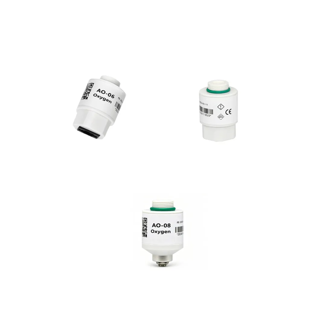 1 piece AO-06 AO-07 AO-08 AO-09 oxygen sensor electrochemical oxygen detection probe gas detection medical ventilator breathing