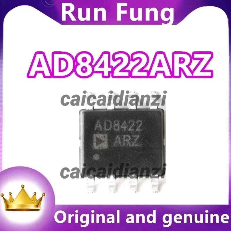 AD8422ARZ-R7 AD8422ARZ Instrumentation Amplifier 1 Circuit Rail-to-Rail 8-SOIC 10Pcs/Lot  New Original