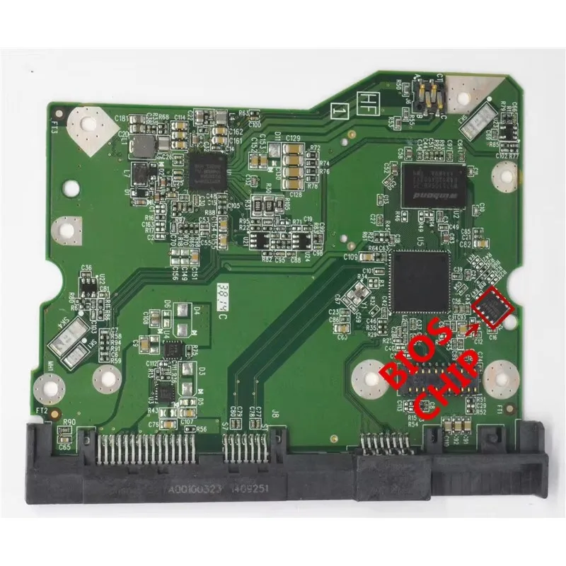 Płytka PCB dysku twardego HDD / 2060-800001-005 REV P1 800001-205 — zdjęcie 3
