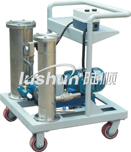 Lushun 3000L/H mini oil filter waste insulating oil purifier equipment used transformer oil purification machine