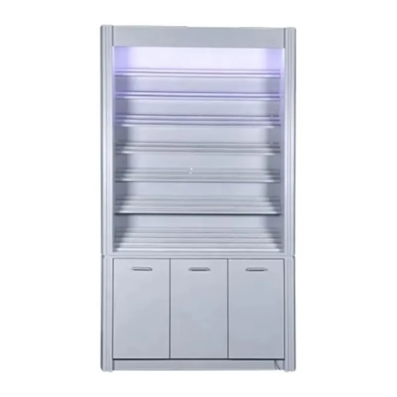 Manicure Polish Floor Standing Stand Display with LED Lights
