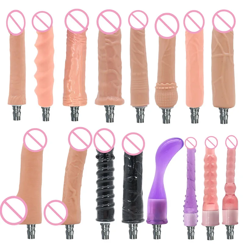 

Premium Sex Machine Attachments Love Machine VAC-U-Lock Fake Penis Accessories Anal Dildo Sex Toys For Women Men