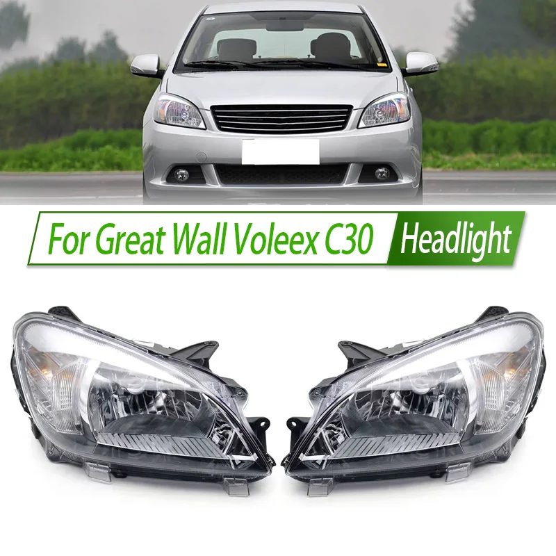 

Для Great Wall Voleex C30 галогенная фара в сборе в стиле OEM, передние дневные ходовые огни, замена Plug & Play