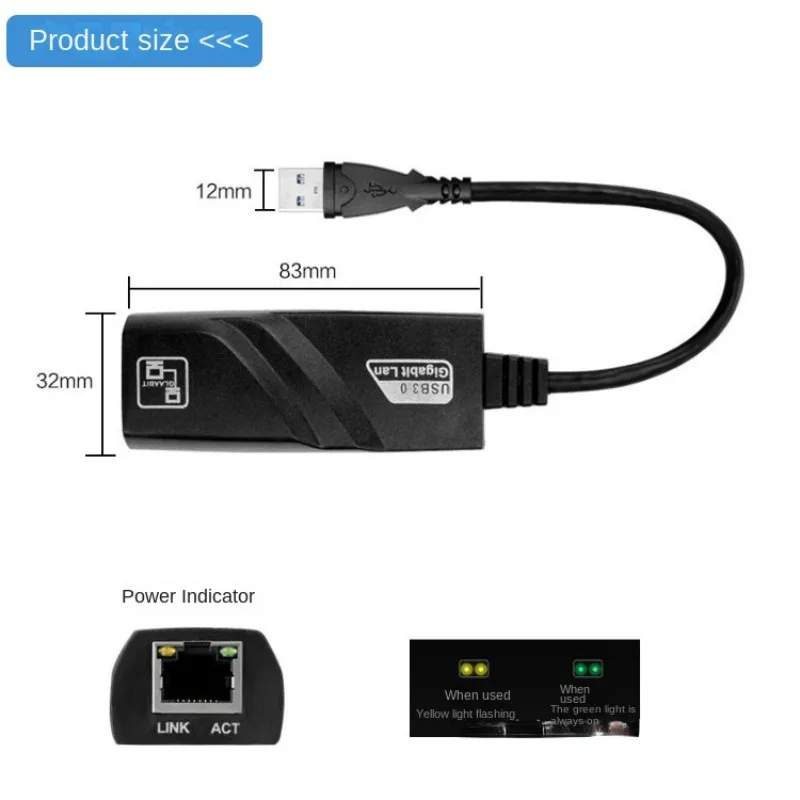 External USB 2.0 Network Card Mini USB to RJ45 Ethernet Lan Adapter cable 100Mbps for Win 7 8 10 XP Mac PC Laptop Free Driver