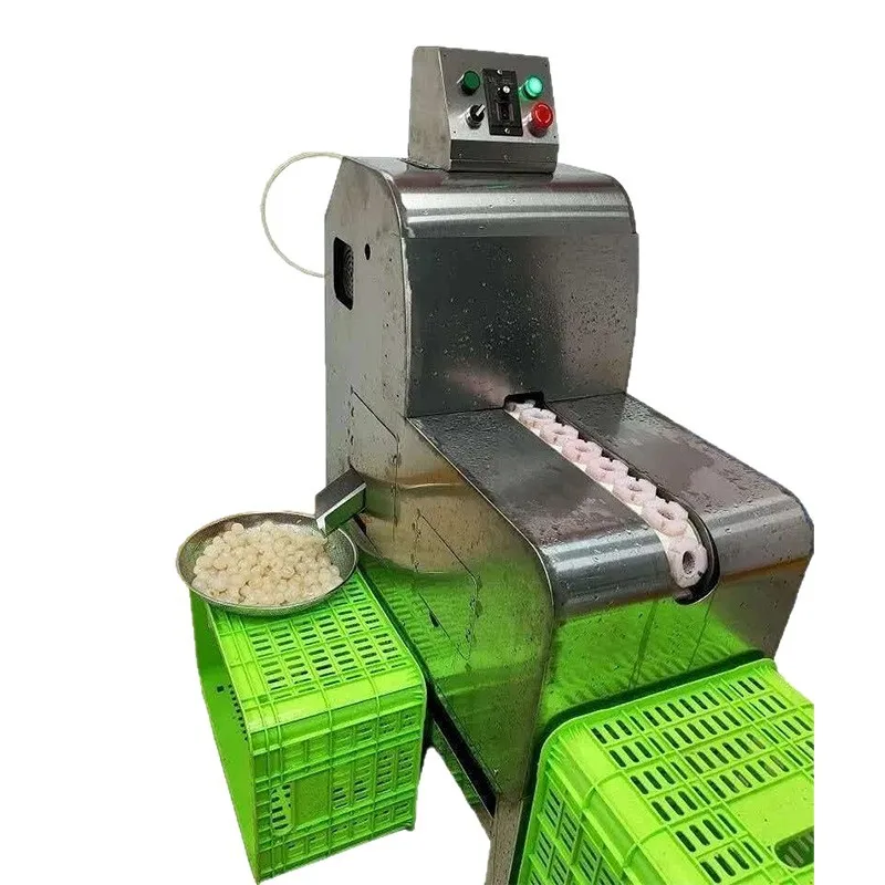 56 * 38 * 60Cm longan core peeling machine 60-40kg/h longan peeling and meat removal equipment
