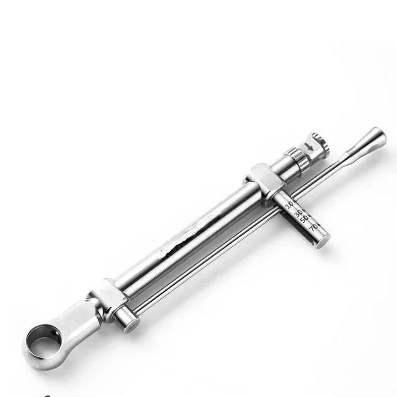 Dental Implant Torque Ratchet Wrench Tool Stainless Steel Dental   Implant Instruments 10.5 Mm , 10-50 Ncm