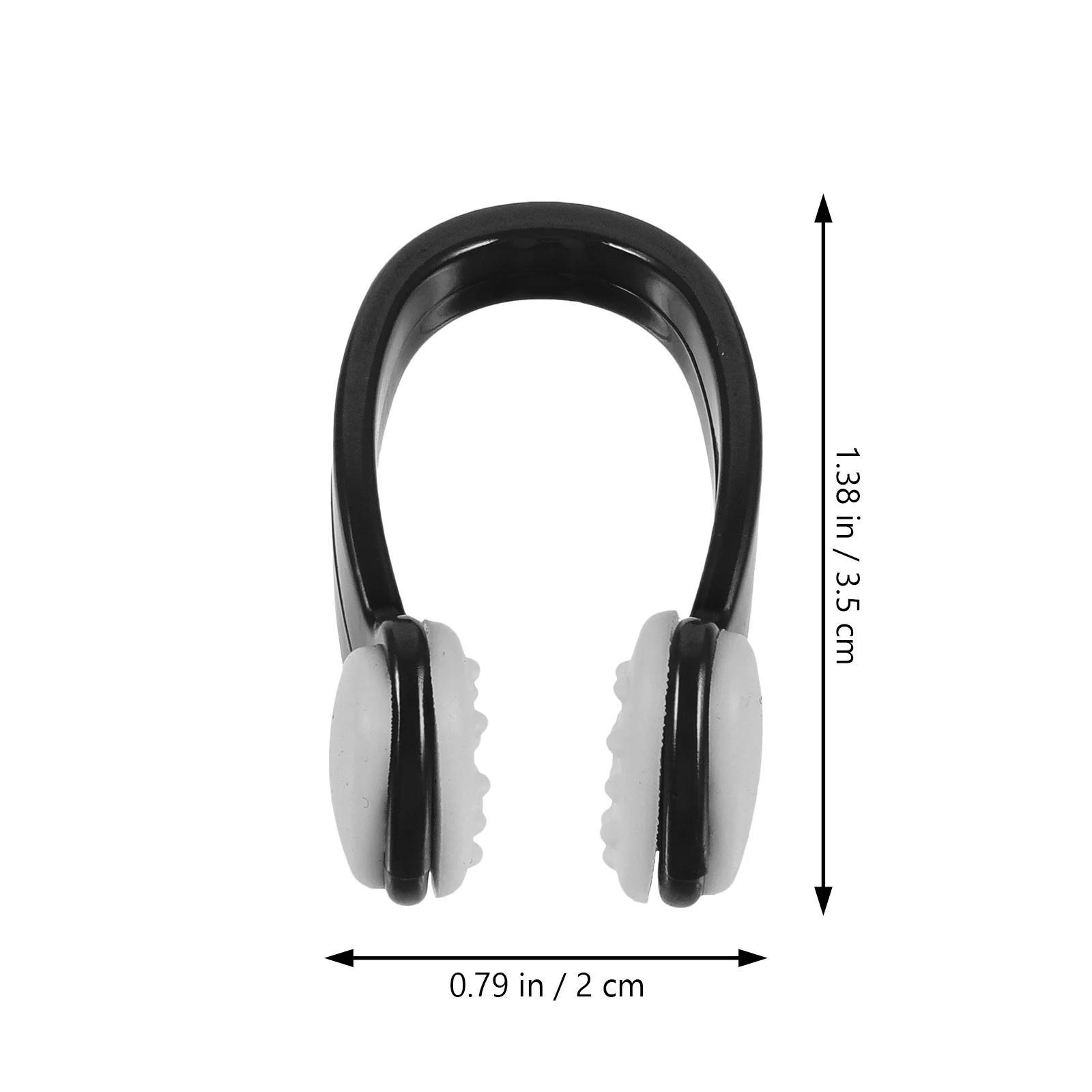 مشبك أنف للسباحة من السيليكون ومشبك أنف للسباحة للبالغين، مريح وناعم وخفيف الوزن وغير قابل للانزلاق للاستخدام في السباحة #5