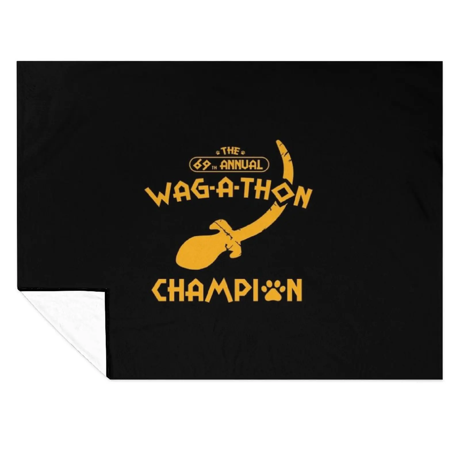 

Wag a thon pup Throw Blanket For Baby Moving Decorative Sofas Blankets