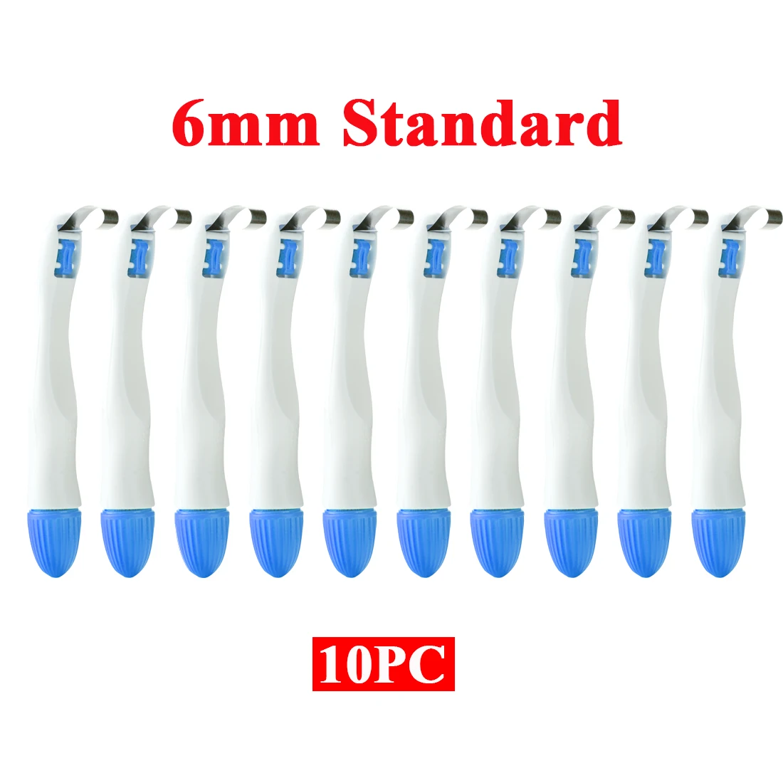 50/10Pc Dental Pro Matrix Bands Pre Formed Sectional Matrix Band Adjustable Holder Tofflemire Tool for Teeth Filling 4.5/6mm image 3