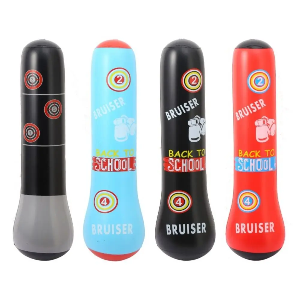 Verlichten Opblaasbare Kinderen Boksen Zandzak Verdikte PVC Kinderen Bokszak 120/160 cm lekvrije Fitness Zandzak volwassenen/Kinderen