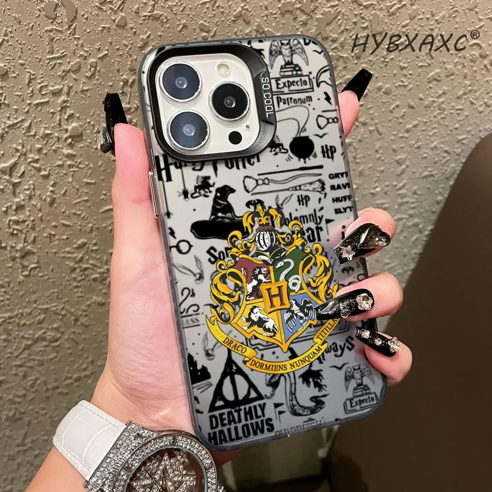 Couple H-hHarry P-Potters  Phone Case For Apple iPhone 17 AIR 16E 15 14 13 12 11 Pro Max Plus Transparent Soft Cover HYBXAXC