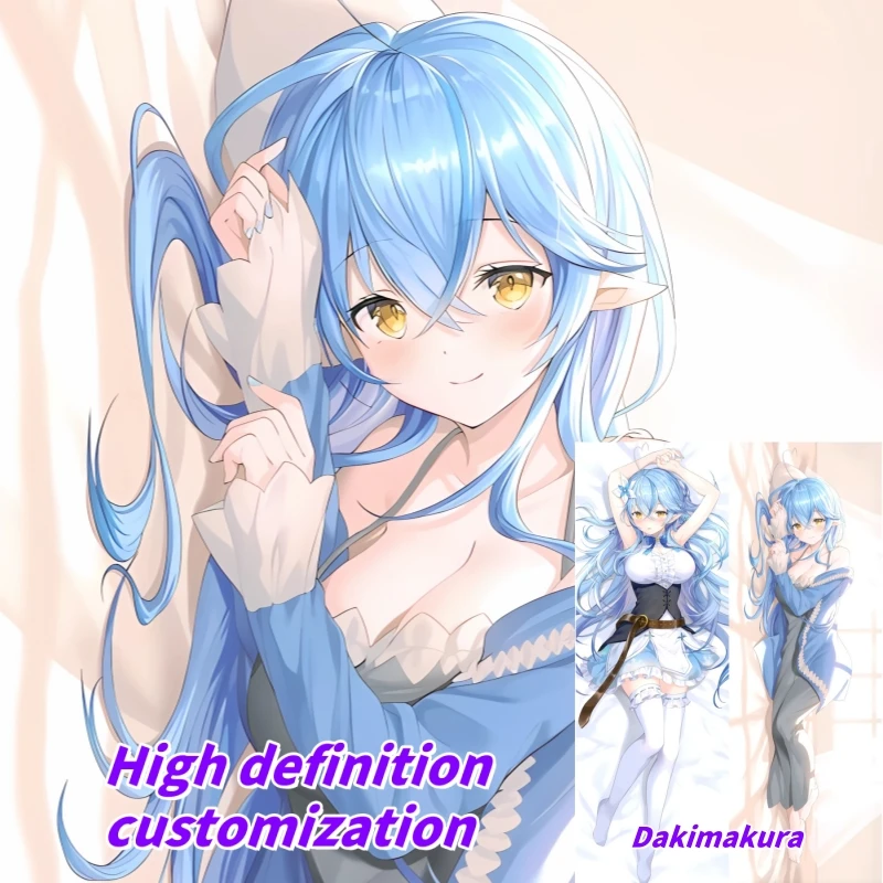 

Dakimakura Anime Pillow Case Hololive Daifuku Double-sided Print Of Life-size Body Pillowcase Gifts
