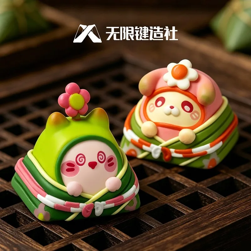 Cute Personality Mechanical Keyboard 3D Printed Resin Custom Artisan Keycap PC Gaming Keyboard Point Keycap DIY Collectible Gift