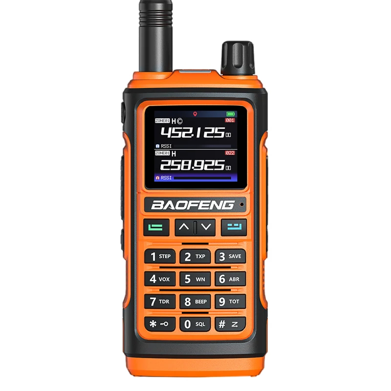 Baofeng UV-17Pro GPS przenośne krótkofalówki sześciopandrowe bezprzewodowe kopiowanie częstotliwości latarki typu C ładowarka Ham Transceiver Radio