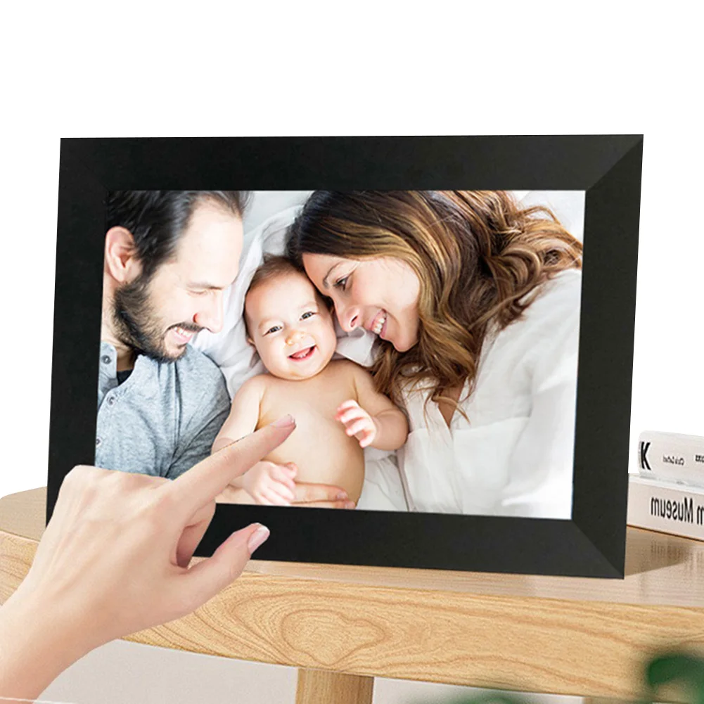 

10.1 Inch Smart WiFi Digital Photo Frame with 1280x800 IPS HD Touch Screen 16G Digital Photo Frame Auto-Rotate Via Frameo App