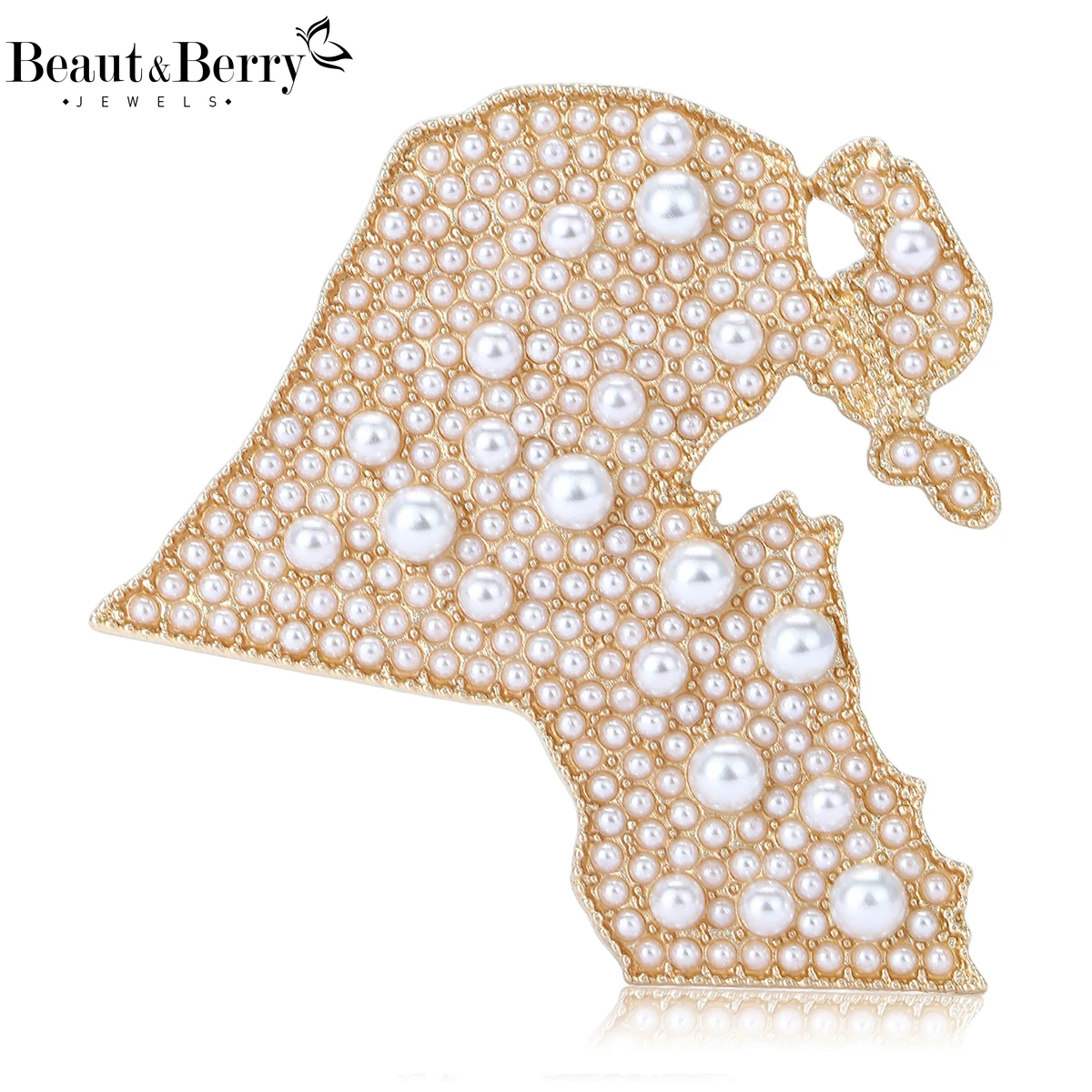 Women Accessories Kuwait - Broches de luxe Beaut&Berry en forme