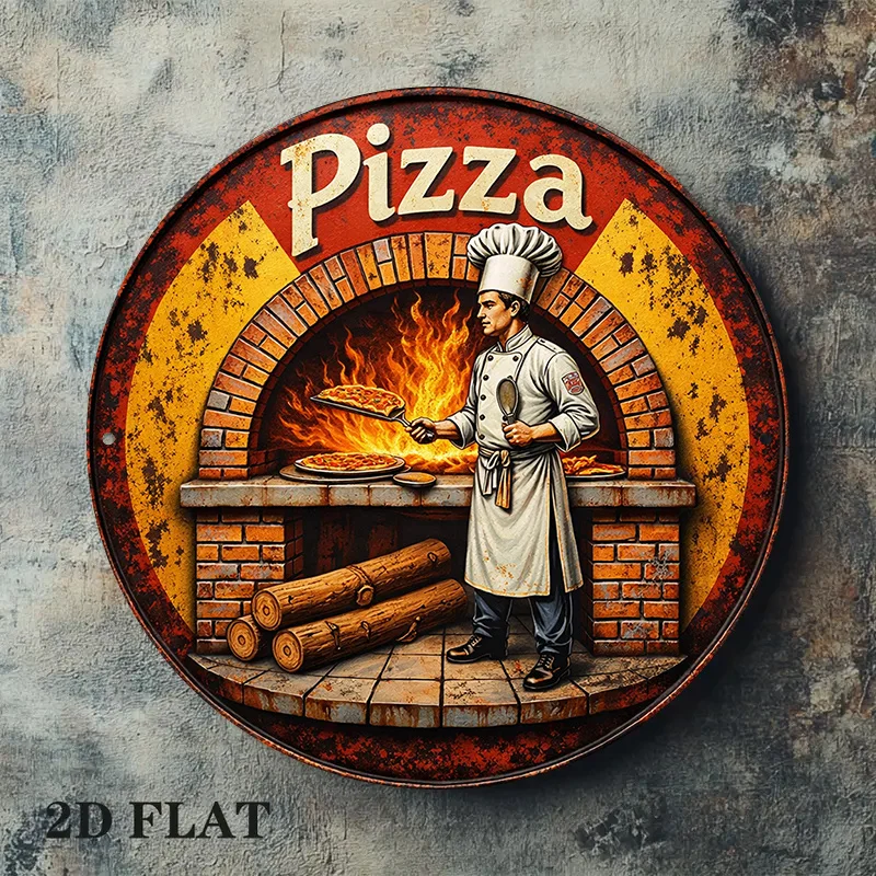 Metalowy szyld 2D w stylu retr – Art Craft Kitchen recenzja i cena