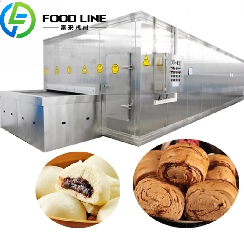 Tunnel Style IQF Freezer Commercial Individual Quick Freezing Machine for Seafood and Berries
