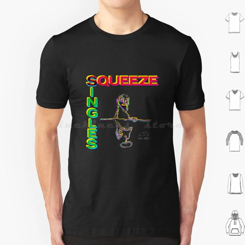 Squeeze Band T Shirt Cotton Men Women DIY Print Squeeze Band Squeeze Band Music Up The Junction East Side Story English Band