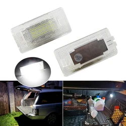 Fits For Land Rover Range Rover Sport L322 2005-2008 White SMD Led Trunk Luggage Compartment Footwell Light 6000K  White