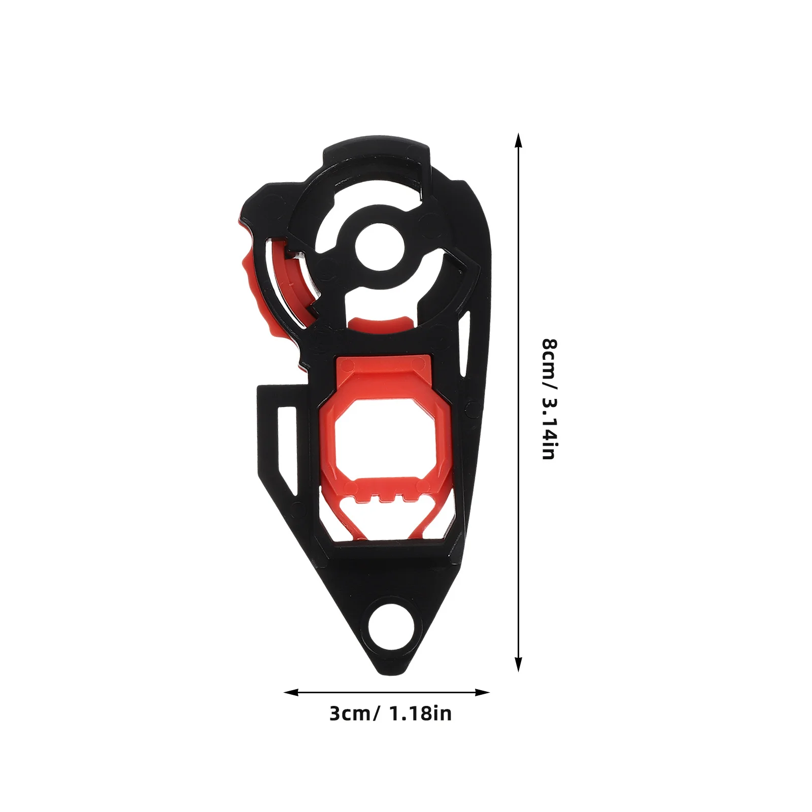 Kit de repuesto de Base de visera de motocicleta, juego de visera de placa de engranaje estable Compatible con placas protectoras K1 K3sv, 2 uds.
