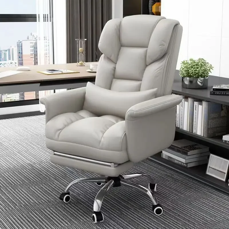 

Swivel Comfortable Office Chair Armrest Modern Wheels Relaxing Office Chairs Comfortable Designer Sillas De Oficina Furniture