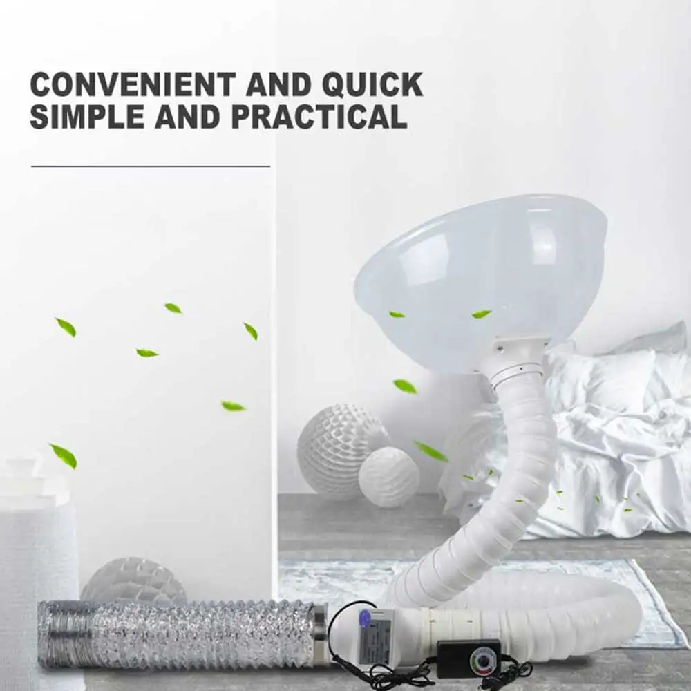 Ventilador de escape de humo para interiores, pequeño ventilador de escape de purificación de estaño para soldadura, ventilador de escape de humo de moxibustión