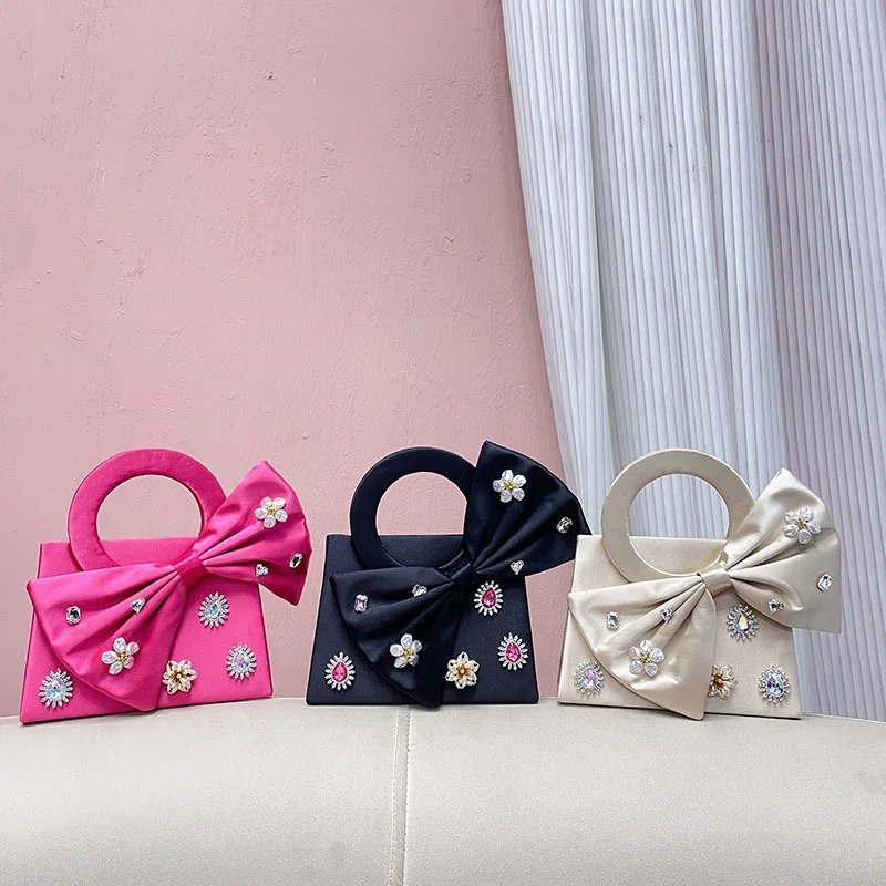 بوتيك لؤلؤة مقبض علوي مساء مخلب المحافظ سلسلة حقائب كروسبودي حفل زفاف