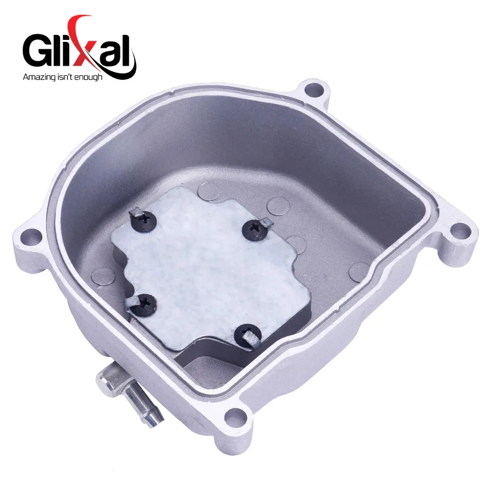 Glixal GY6 49cc 50cc 60cc 80cc 100cc Scooter Moped Engine Cylinder Head Valve Cover Assy 4-Stroke 139QMB ATV Go-Kart (None-EGR)