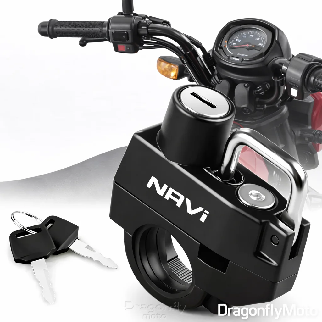 

Замок для мотоциклетного шлема для HONDA DREAMWING Navi 110 Navi 2016-2022, противоугонный замок для шлема, противоугонное устройство, нержавеющее.