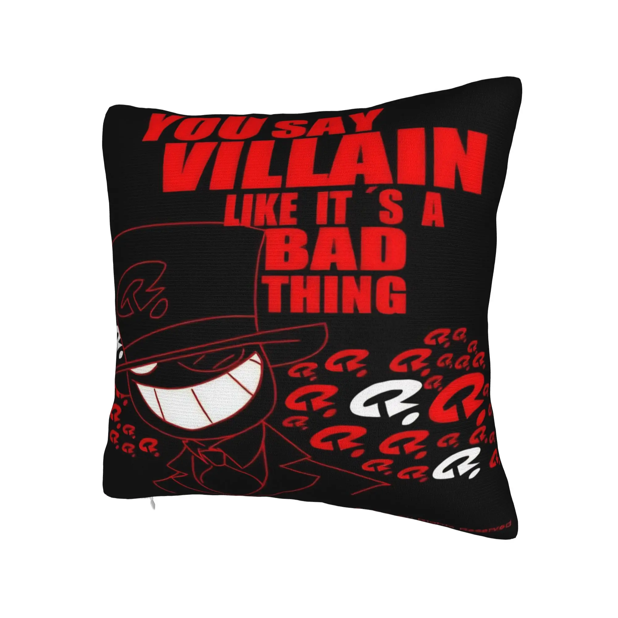 Y2K Home Villainous Comdy Decorations Pillowcase Accessories  Pillow Cover Zipper Multi-Size