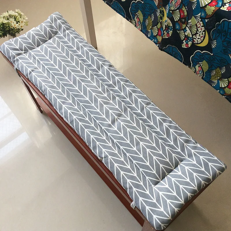 Comfortable Bench Long Cushion Seat Padding Dining Bar Stool Cushion Sofa Bench Cushion Entrance Shoe Cabinet Cushion