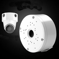Waterproof CCTV Camera Junction Box Universal Plastic Surveillance Dome Brackets Wall Space Stand Cable Deep Base