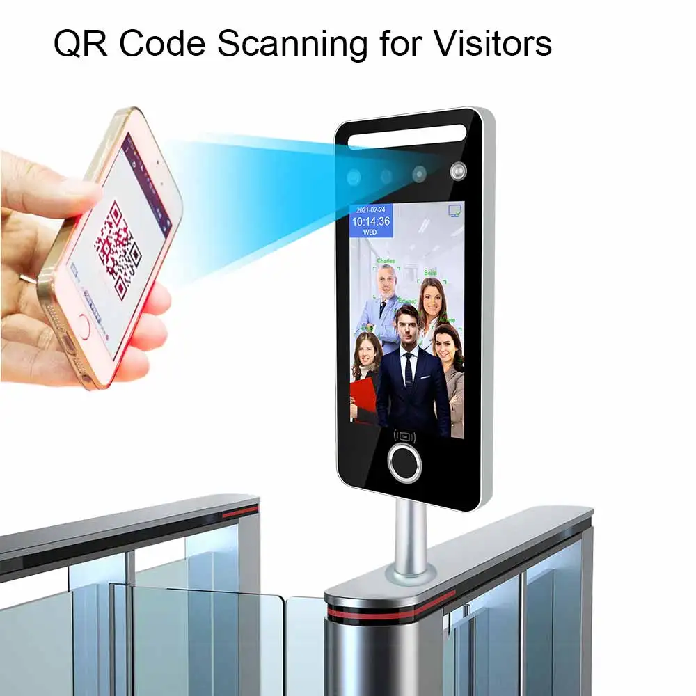 Good Biometric Access Control Product Face Recognition Time Attendance Device Fingerprint Time Recording Free Cloud Software SDK