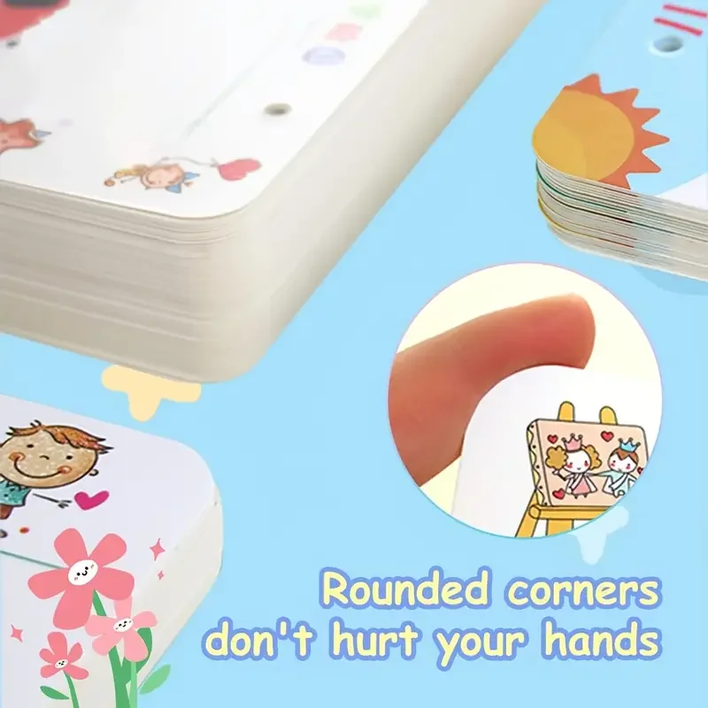 Cuaderno de ejercicios de escritura de 48 páginas: libro de actividades de práctica de seguimiento y control de bolígrafo interactivo con páginas limpiables, duradero para edades de 3 a 8 años