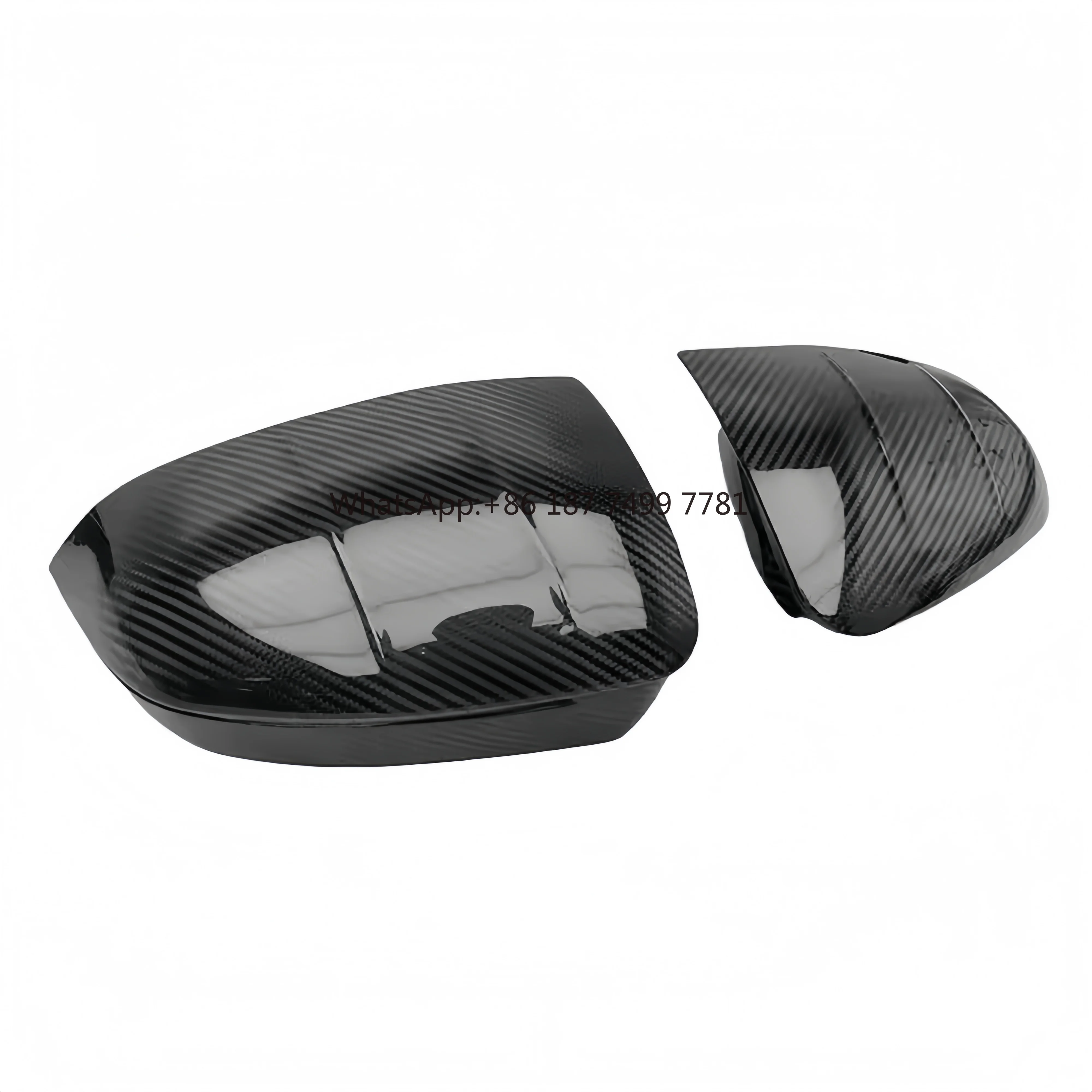 

M Style Dry Carbon Fiber Car Rearview Mirror Cover Modification Suitable for . 7 Series G70
