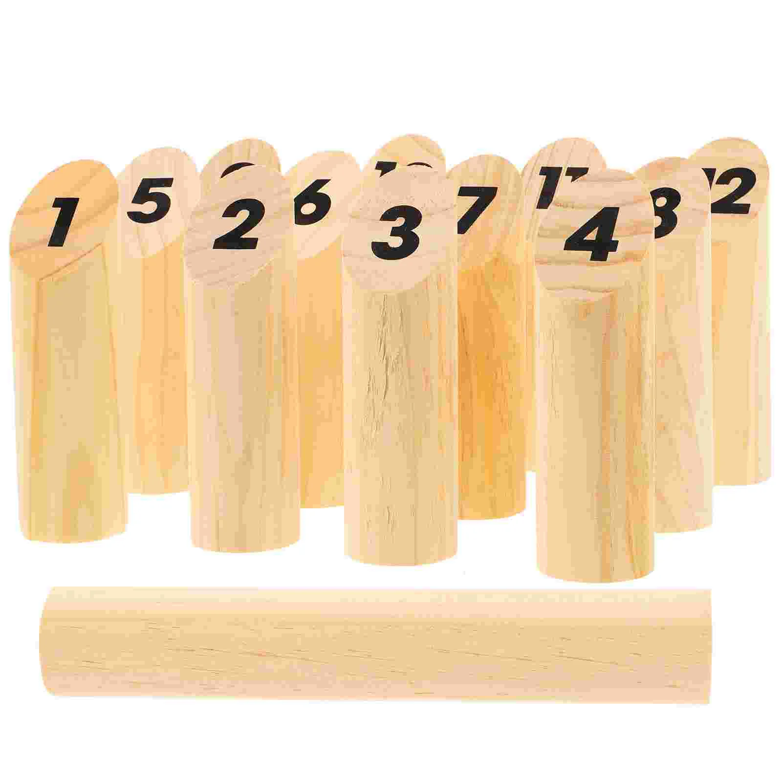 

Wooden Finnish Yard Game Indoor Throwing Plaything Toss Toy Carnival Outdoor